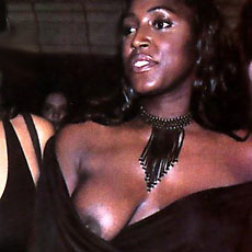 busty black british singer and tv personality mica paris oops dress malfunction